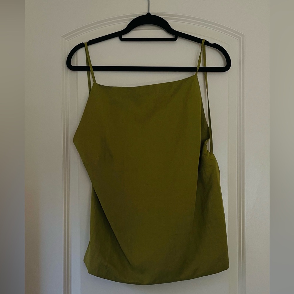 House of Harlow 1960 Olive Backless Blouse